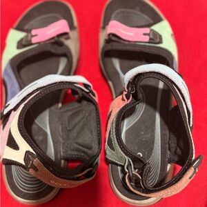 Colorful women outdoor sandals